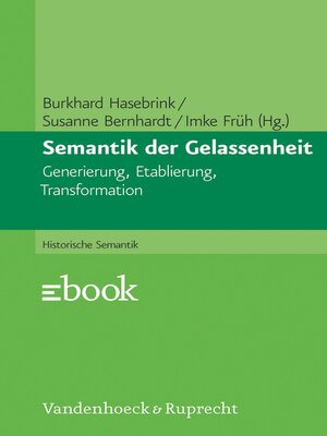 cover image of Semantik der Gelassenheit